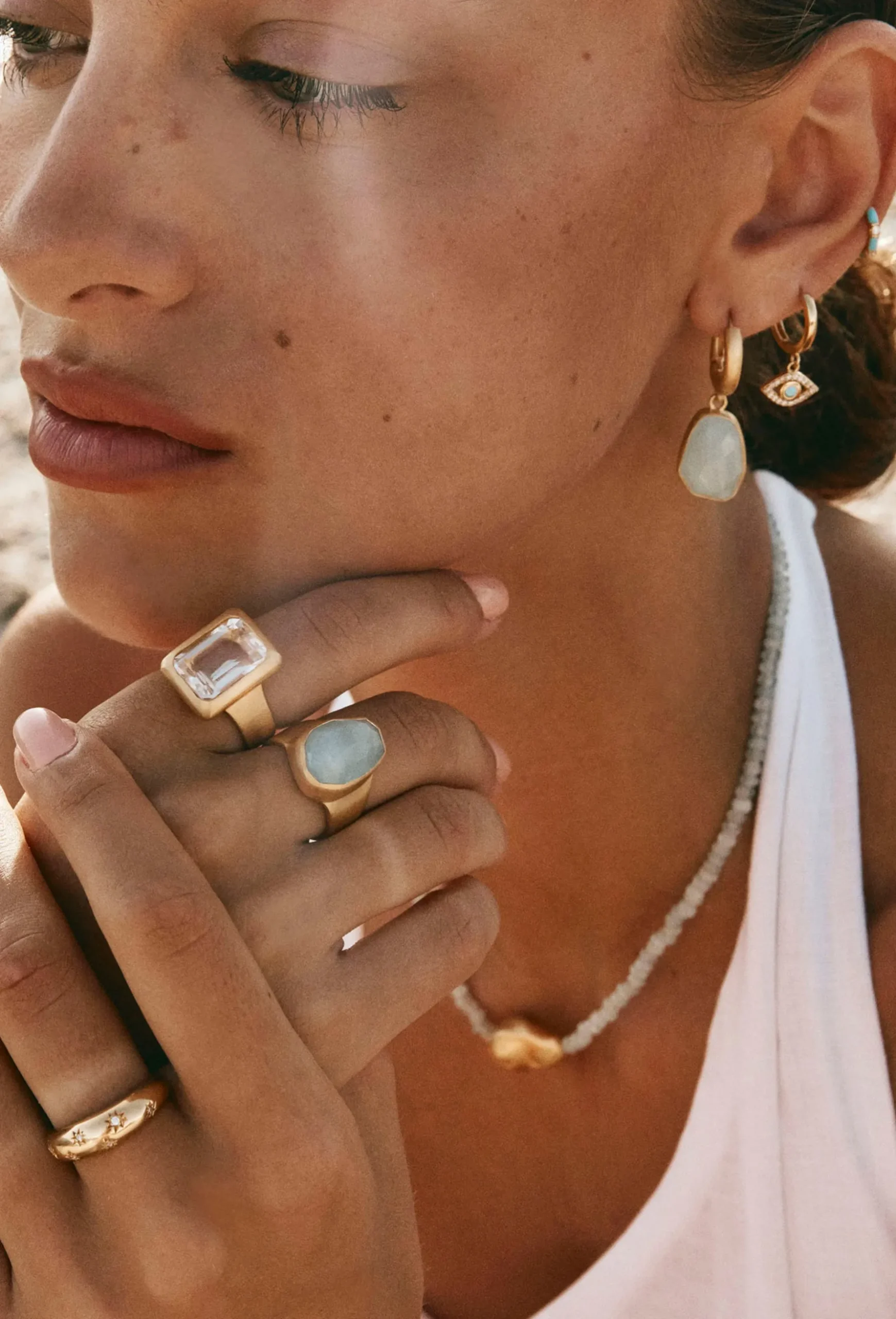 Fairley Drop Earring - Gold