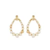 Gas Bijoux Biba Earring - White
