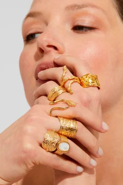 Gas Bijoux Eclipse Ring - Gold