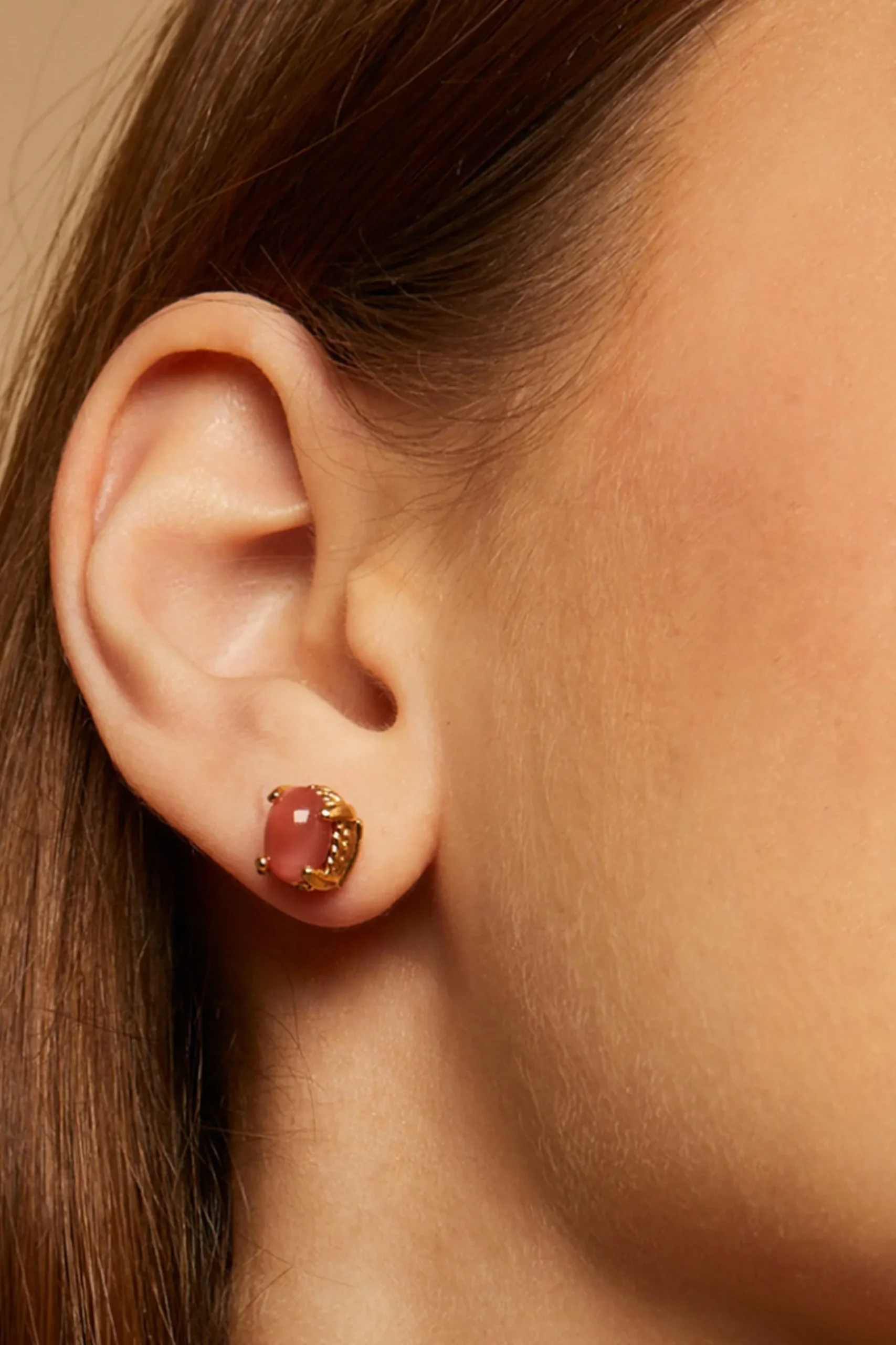 Gas Bijoux Puce Stud - Sun