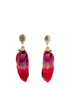 Gas Bijoux Sao Earring - Red