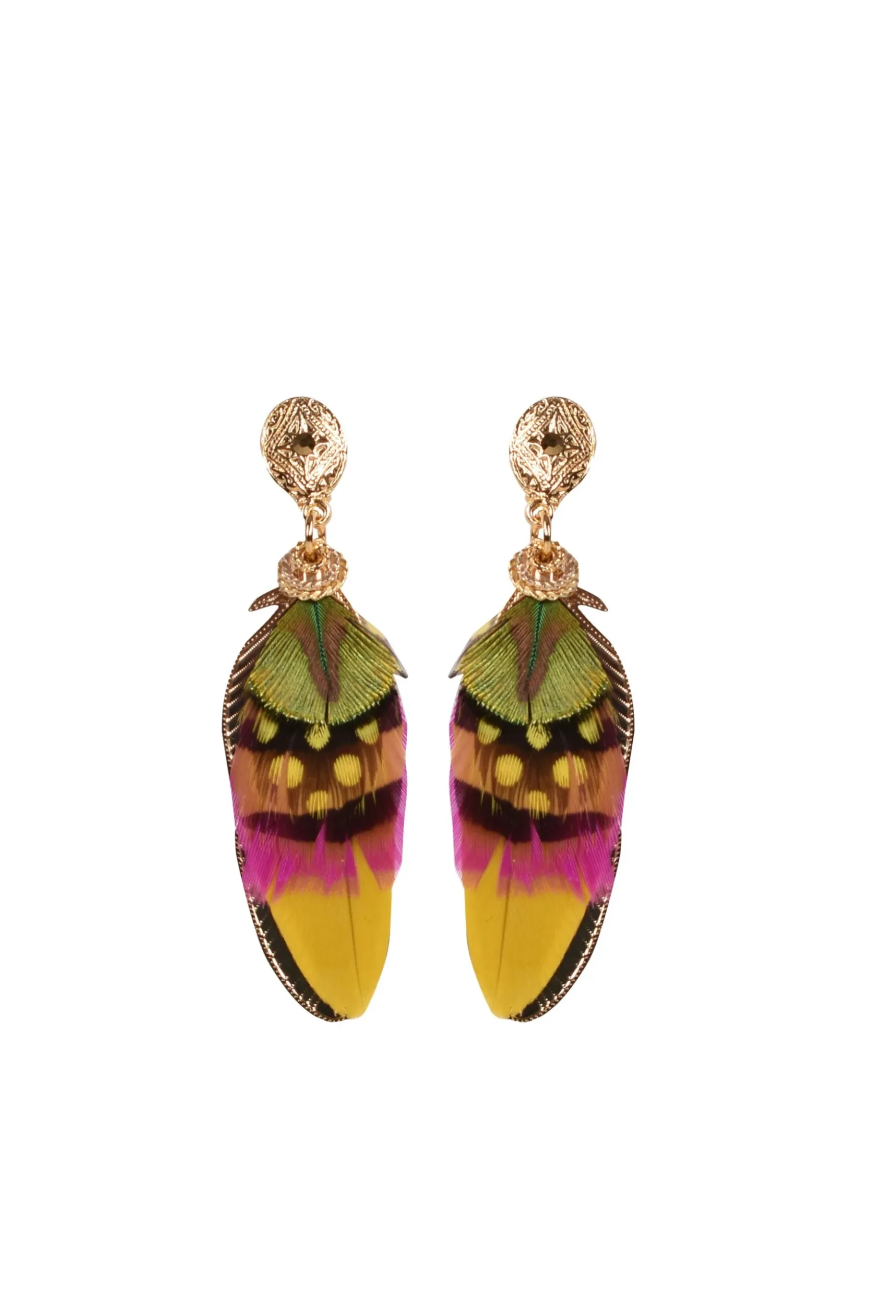 Gas Bijoux Sao Earrings - Yellow
