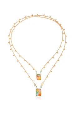Gas Bijoux Scap Necklace - Sun
