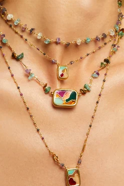 Gas Bijoux Scap Necklace - Sun