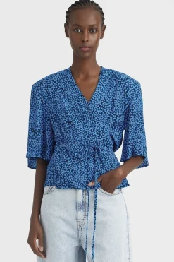 Gestuz EISHA BLOUSE - Blue