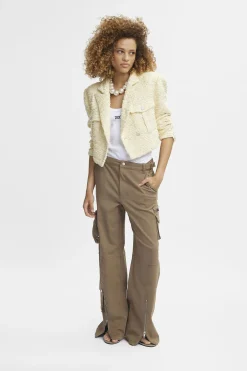 Gestuz Fringa Jacket - Banana