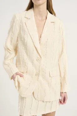 Gestuz RAY BLAZER - Cream