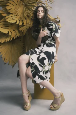 Husk ADELA ESPADRILL - Gold