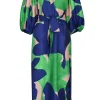 Husk Adela kaftan - Print