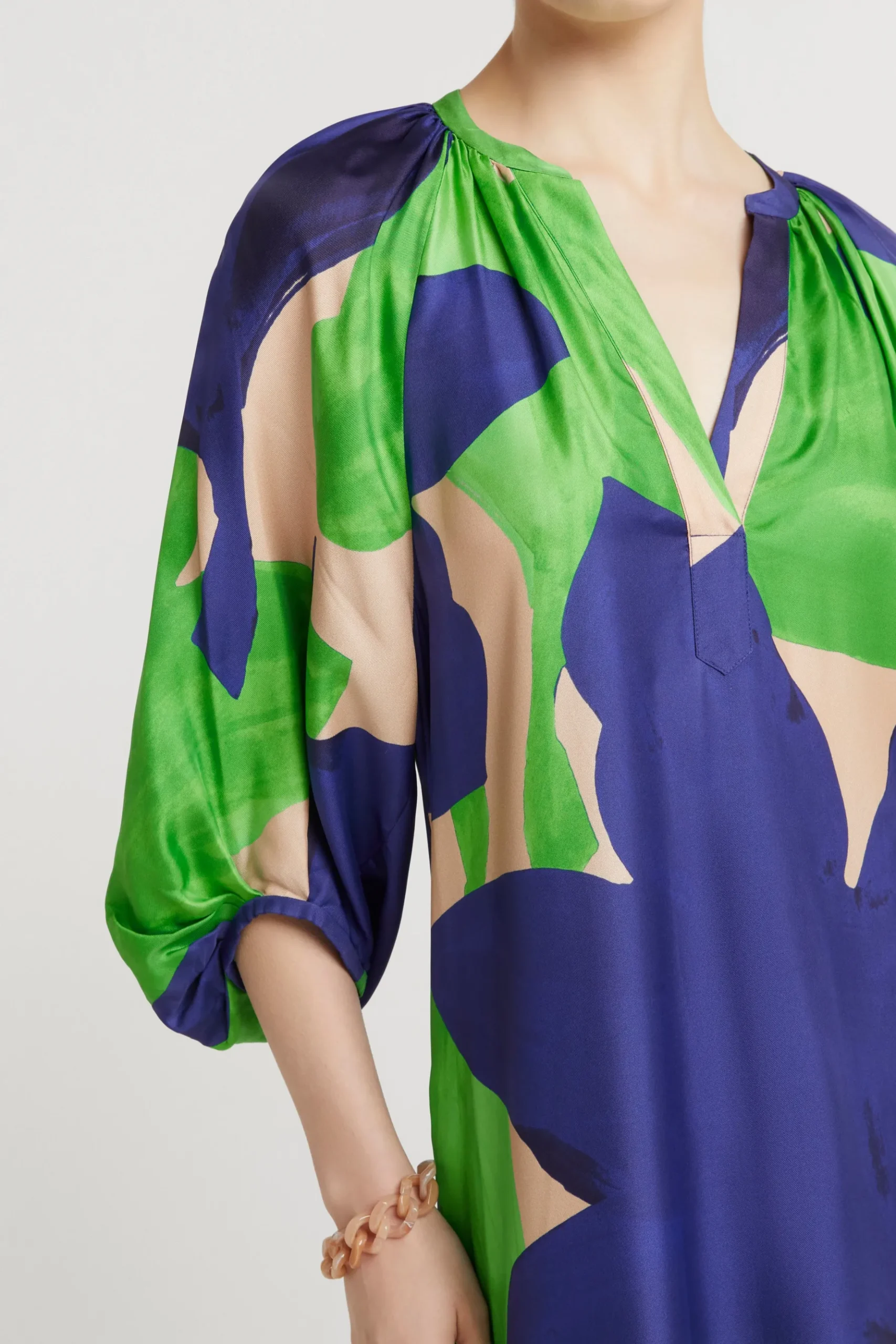 Husk Adela kaftan - Print