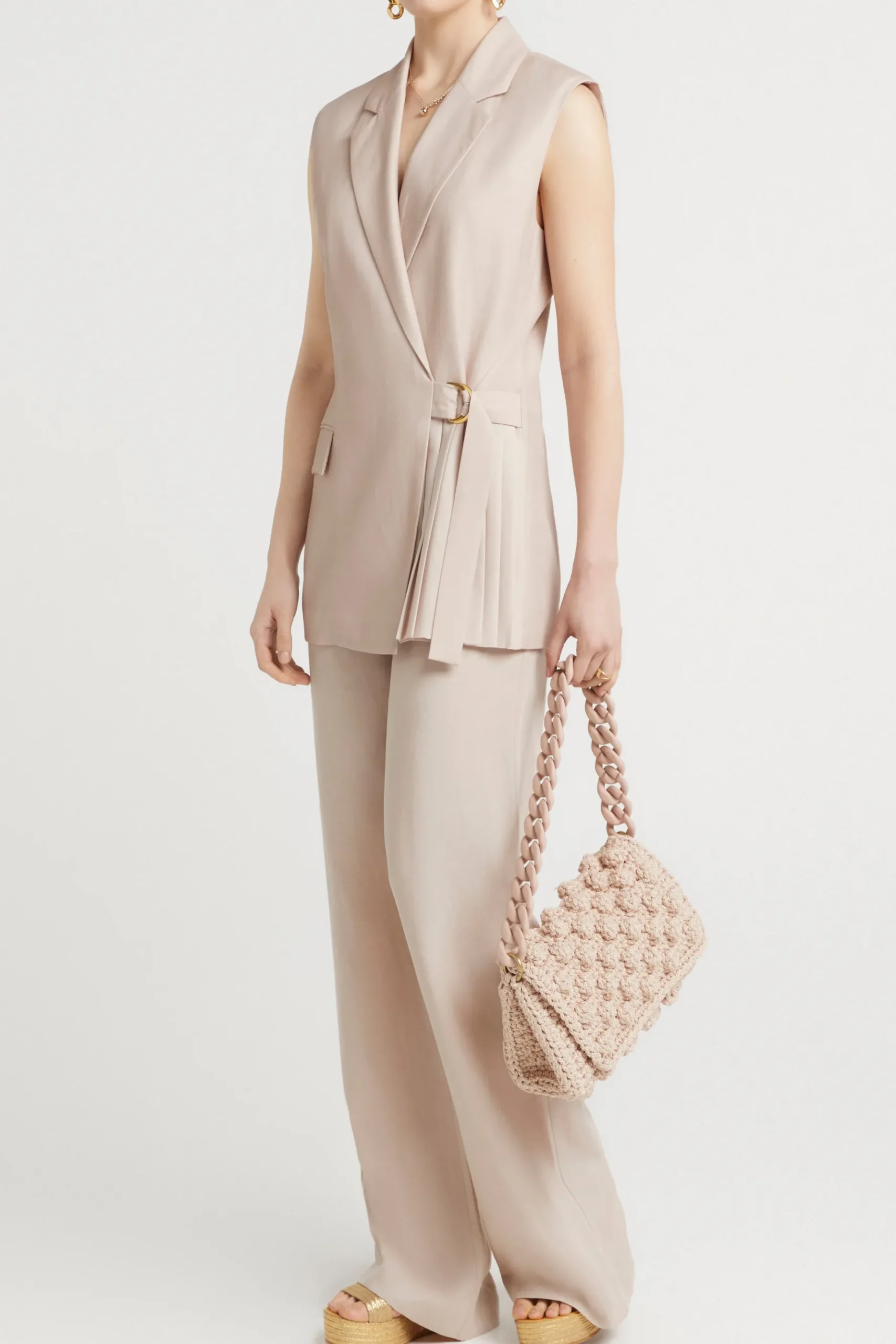 Husk Adella pant - Stone