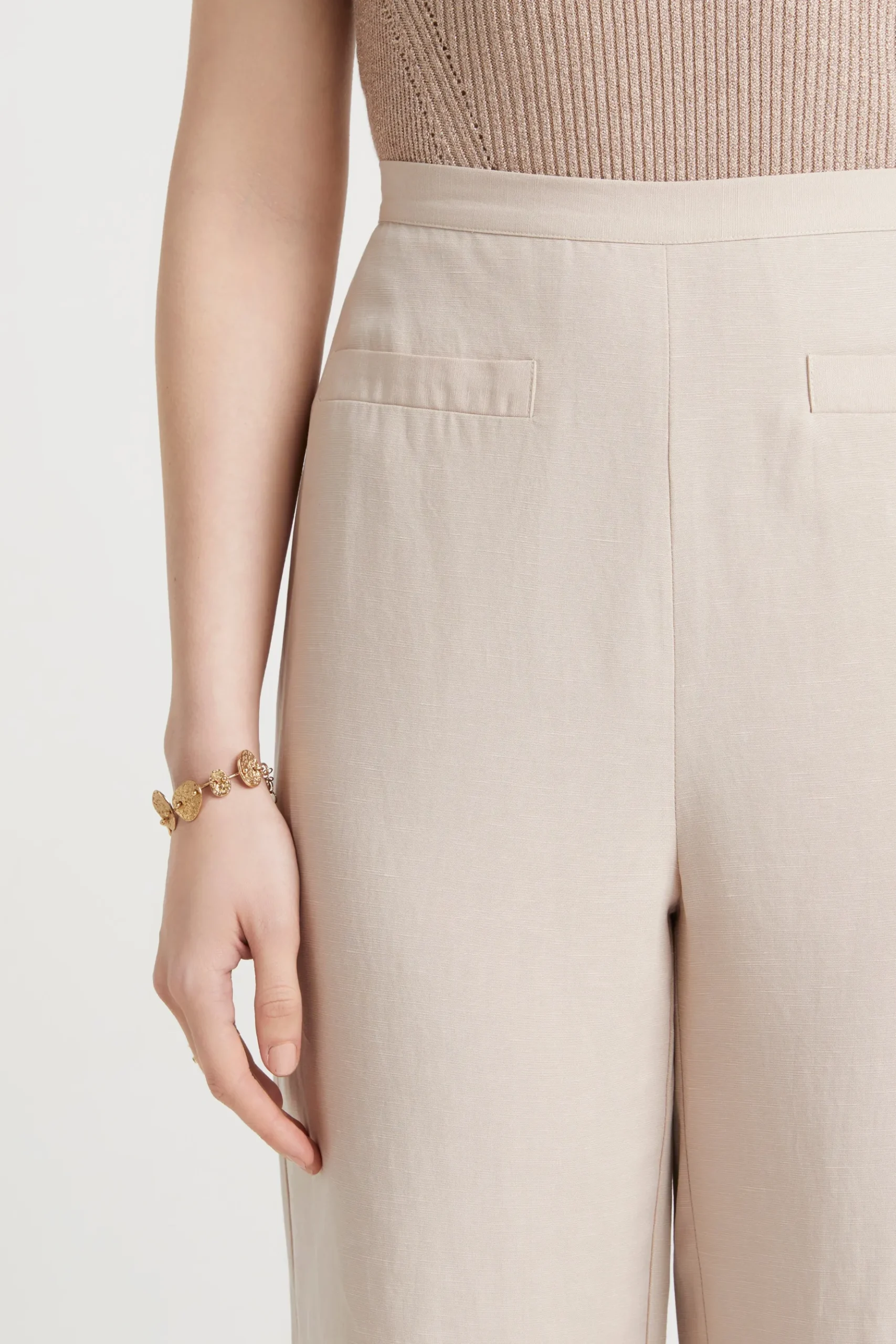 Husk Adella pant - Stone