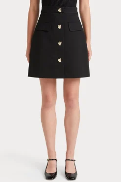 Husk ALBA SKIRT - Black