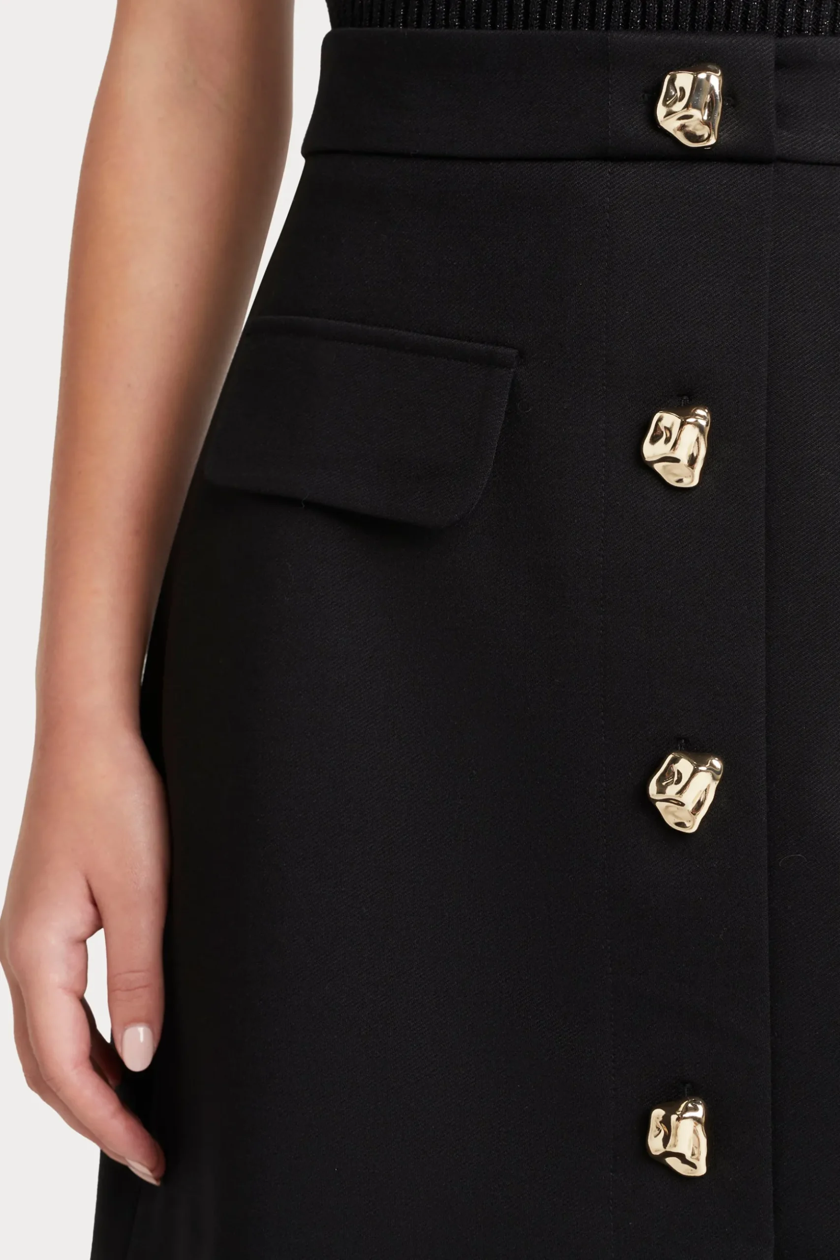 Husk ALBA SKIRT - Black