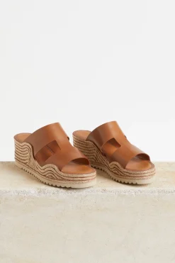 Husk ALESSIA SLIDE - Tan