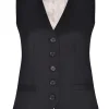 Husk Alessia vest - Black