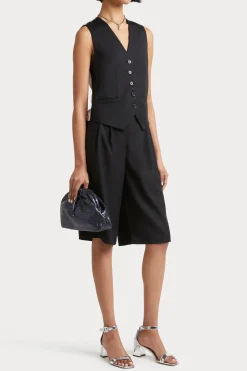 Husk Alessia vest - Black