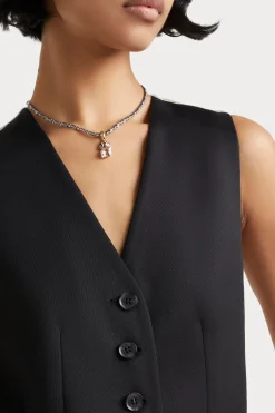 Husk Alessia vest - Black