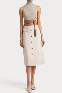 Husk Arabella Skirt - Stone