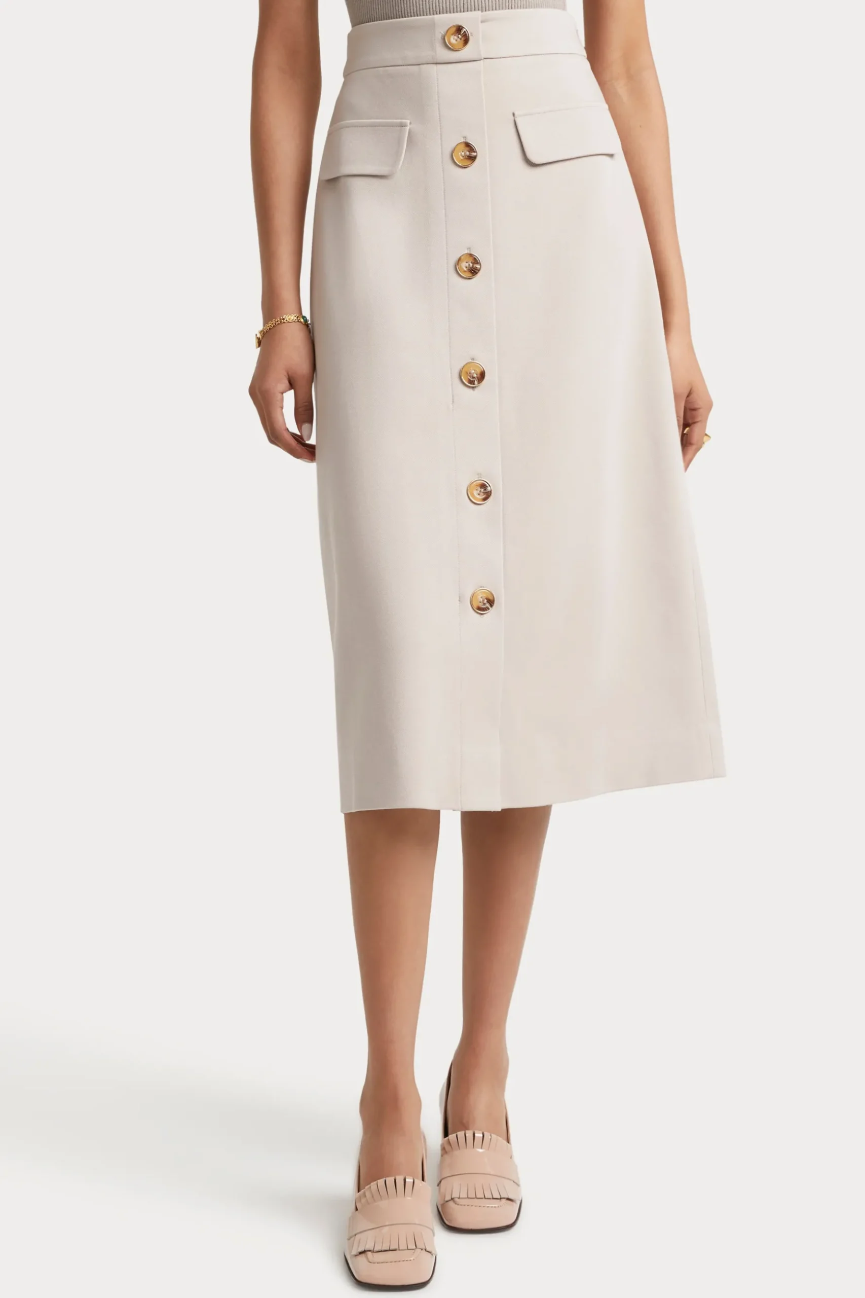 Husk Arabella Skirt - Stone