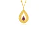 Husk Arum Necklace - Gold