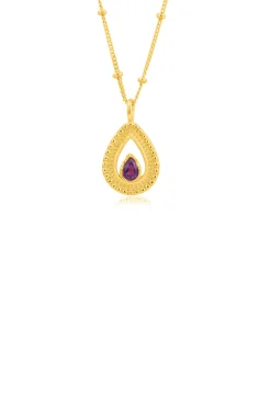 Husk Arum Necklace - Gold