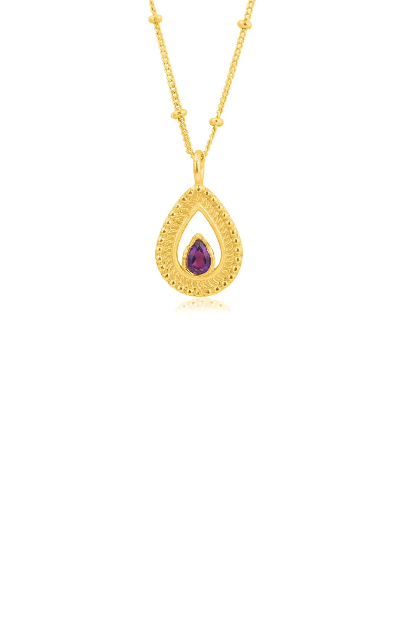 Husk Arum Necklace - Gold