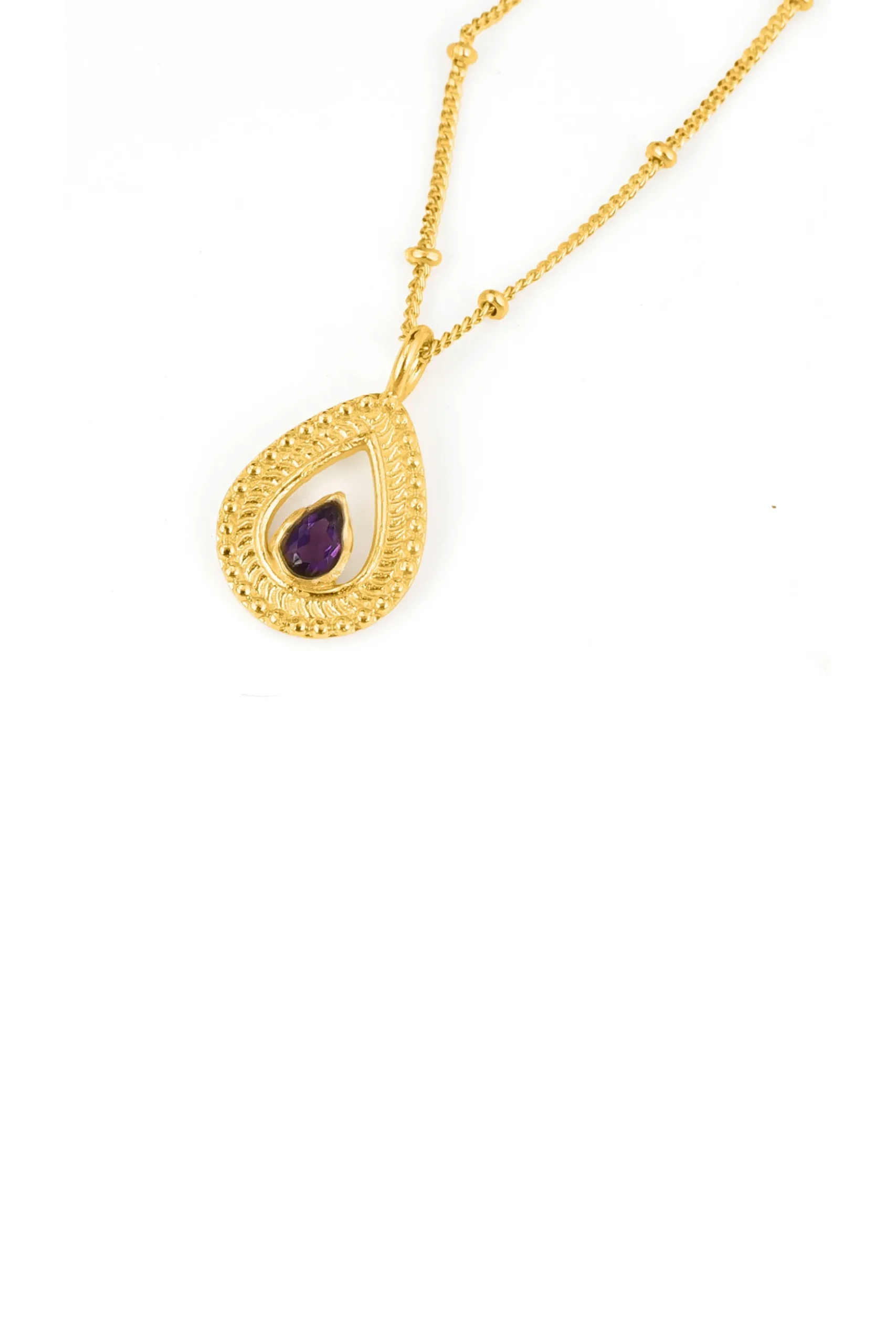 Husk Arum Necklace - Gold