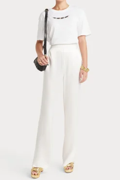 Husk BEADED TSHIRT - White