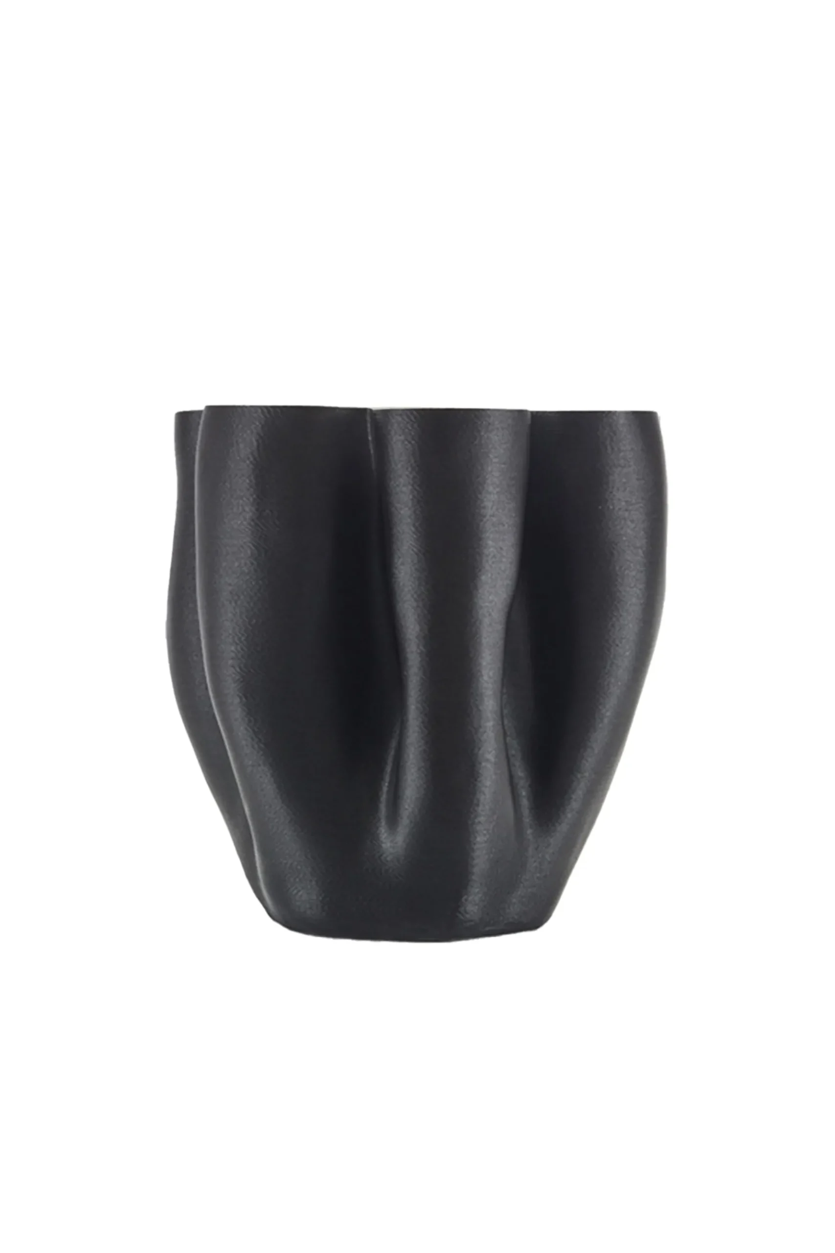 Husk Boheme Vase - Ebony