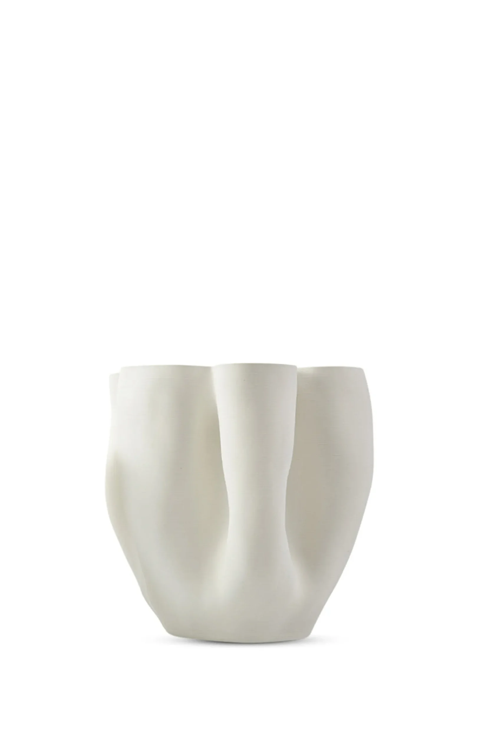 Husk Boheme Vase - Ivory
