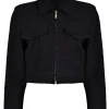Husk BOUCLE JACKET - Black