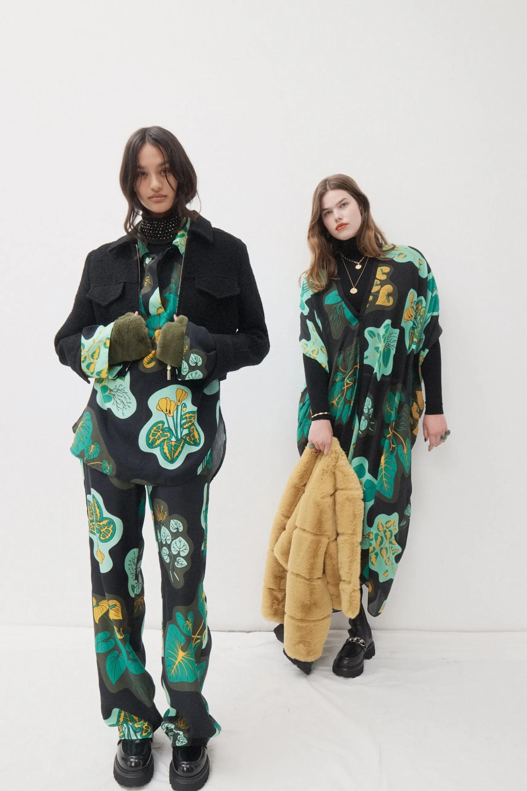 Husk BOUCLE JACKET - Black