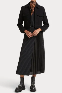 Husk BOUCLE JACKET - Black