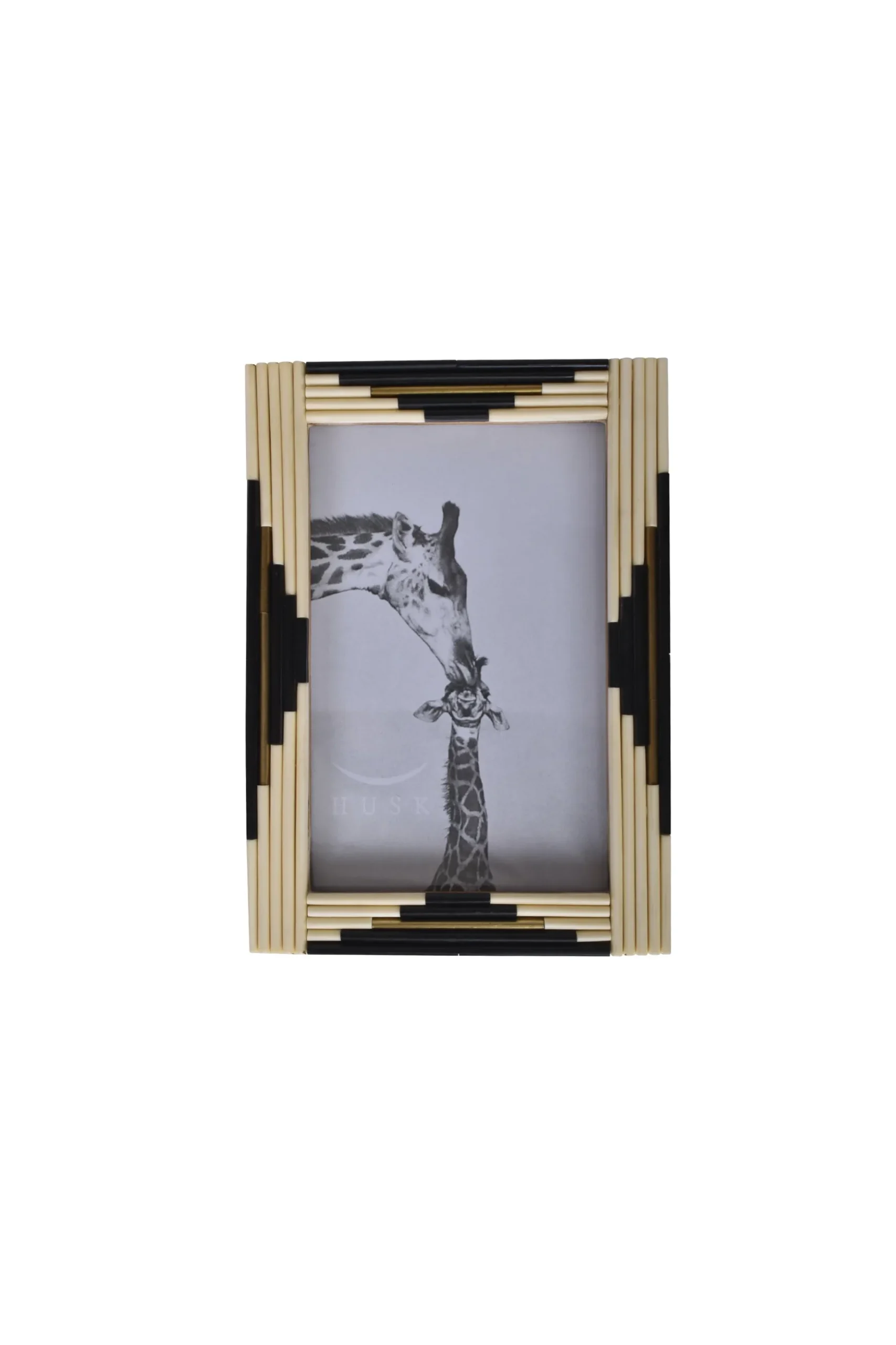 Husk Brass Frame - Ivory Blk