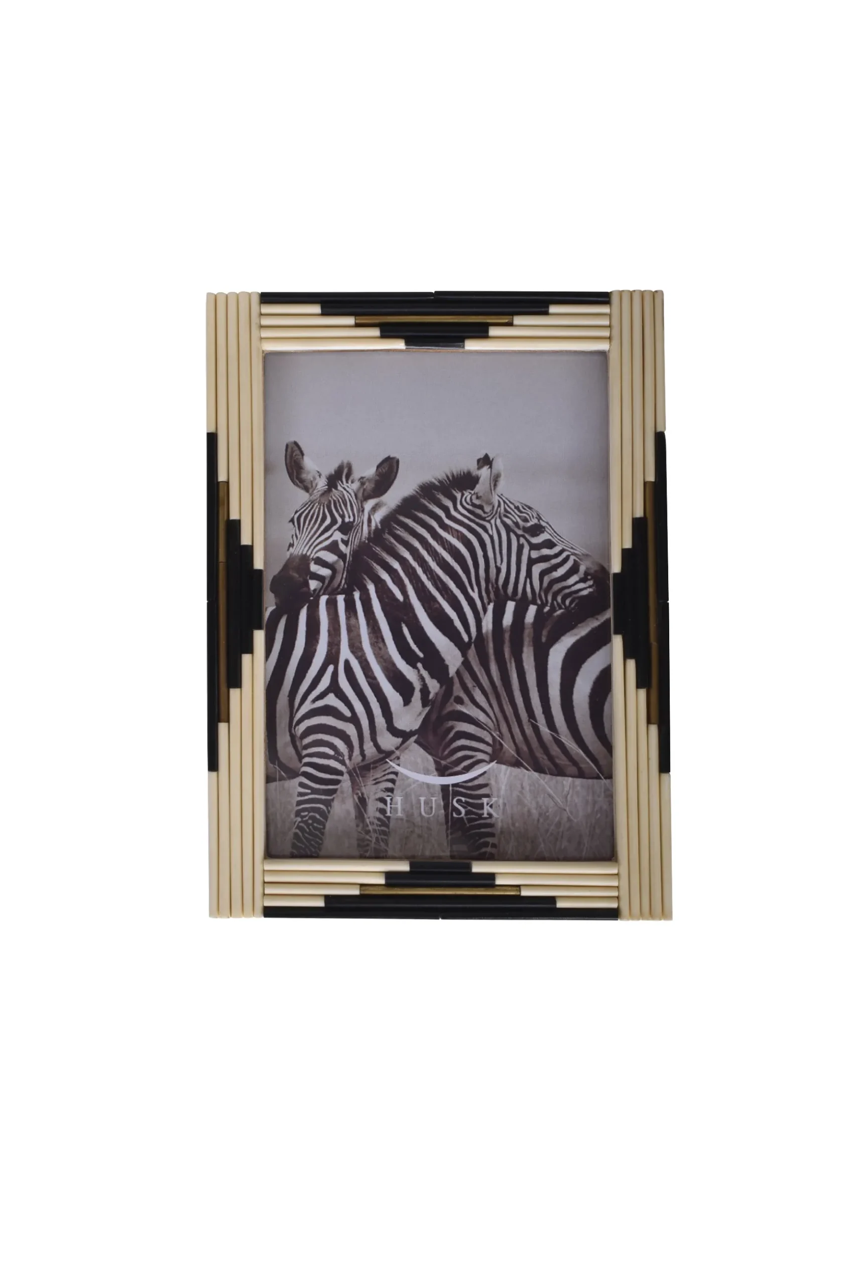 Husk Brass Frame - Ivory Blk