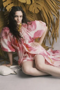 Husk Brielle kaftan - Print