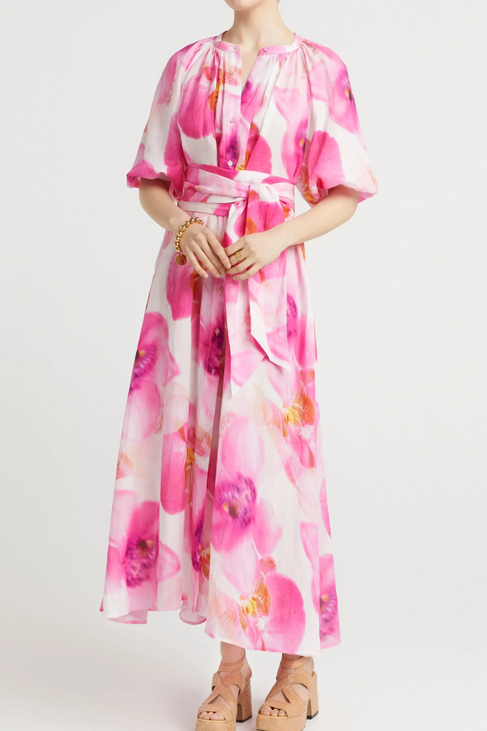 Husk Brielle kaftan - Print