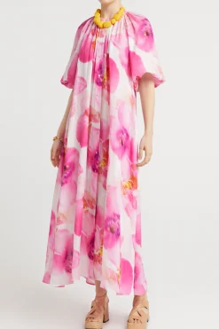 Husk Brielle kaftan - Print