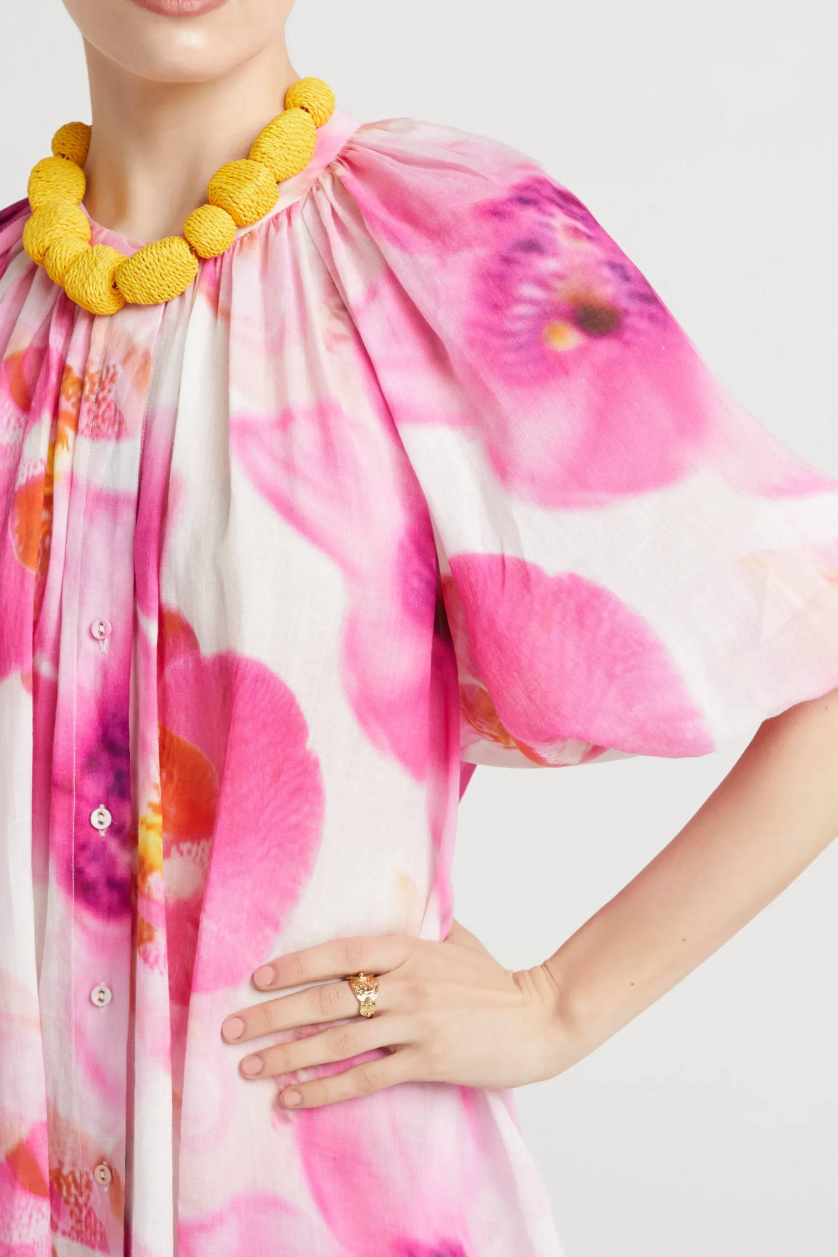 Husk Brielle kaftan - Print