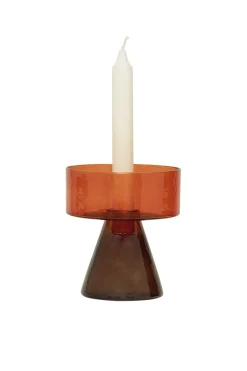 Husk Candle Holder - Orange