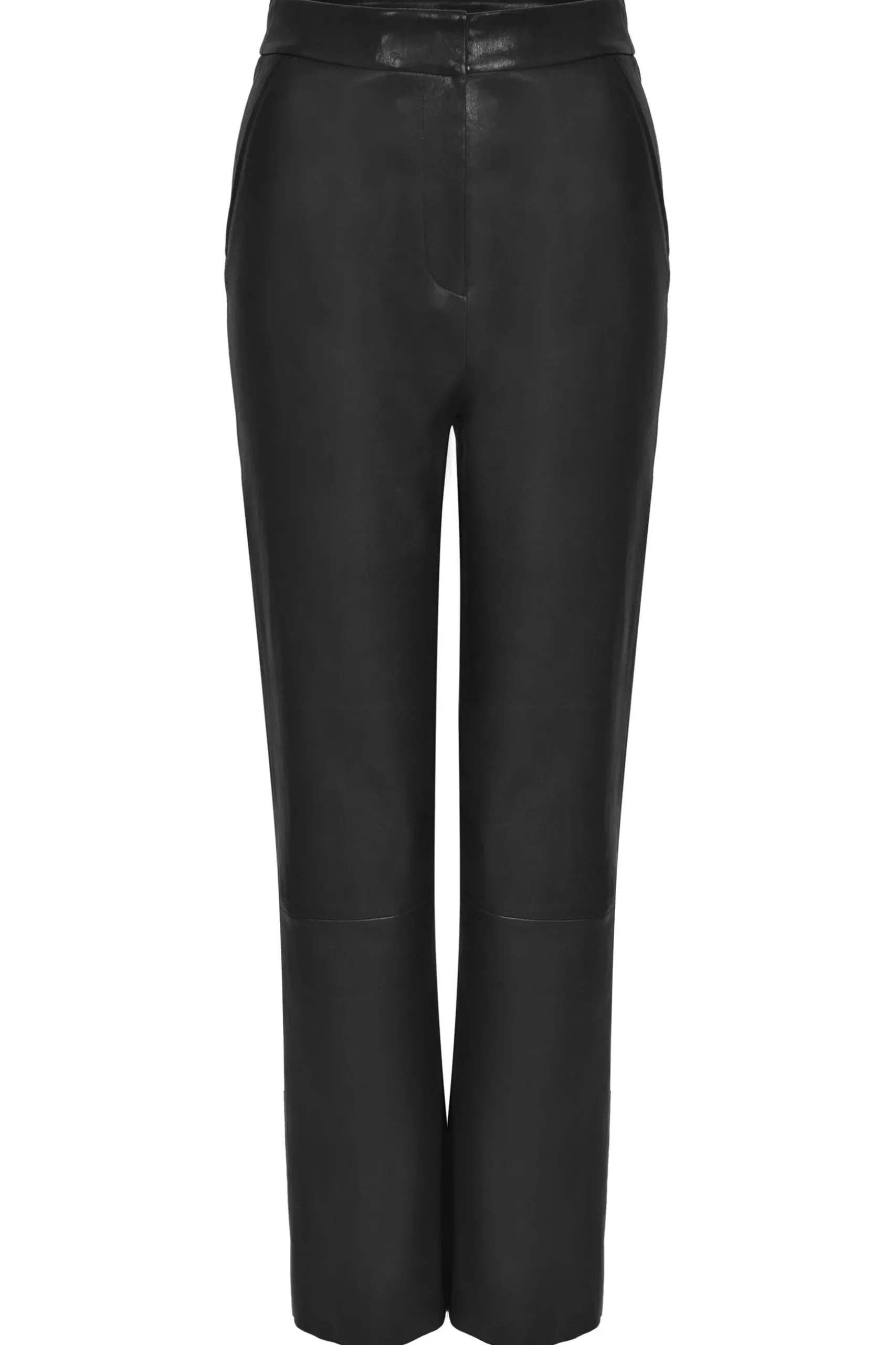 Husk CROP LEATHER - Black