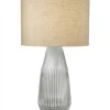 Husk Cut Lamp - Slate