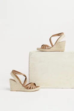 Husk DAHLIA ESPADRIL - Nutmeg