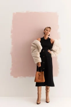 Husk DANIKA JACKET - Nougat