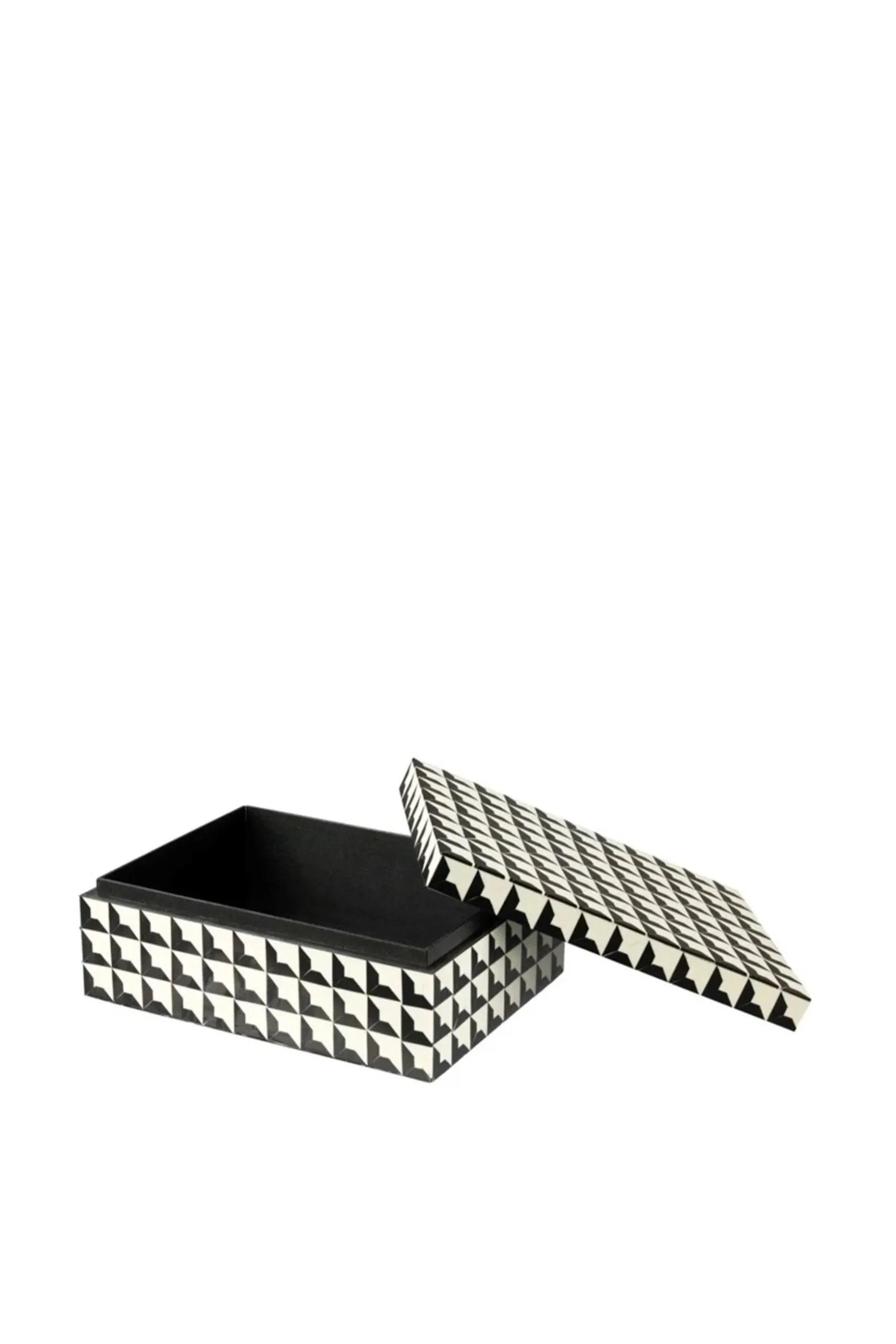 Husk Decor Box - Houndtooth