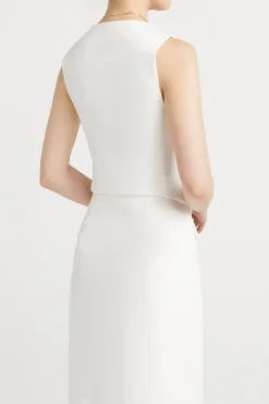 Husk Eden top - White