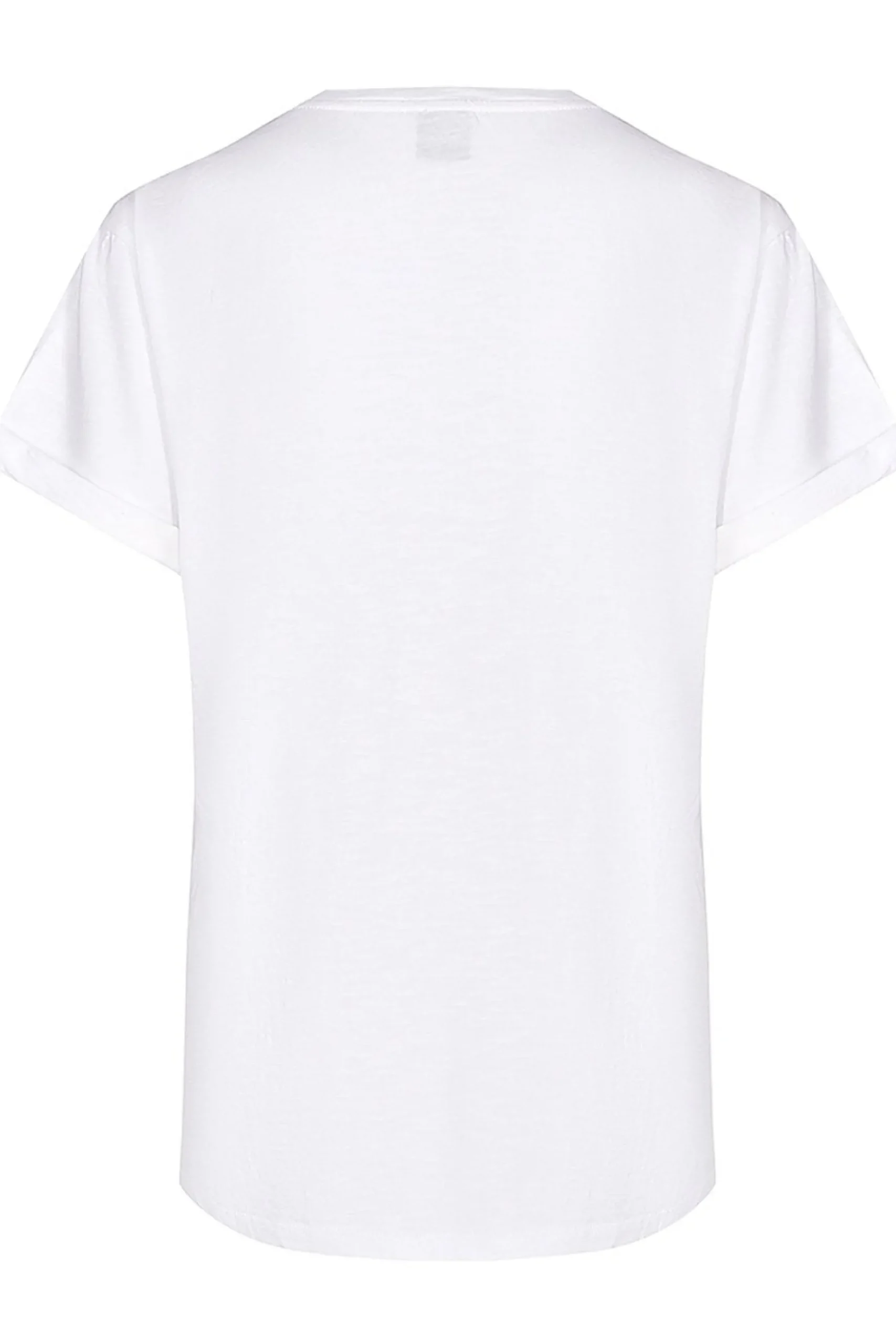 Husk Embroidered Tee - White