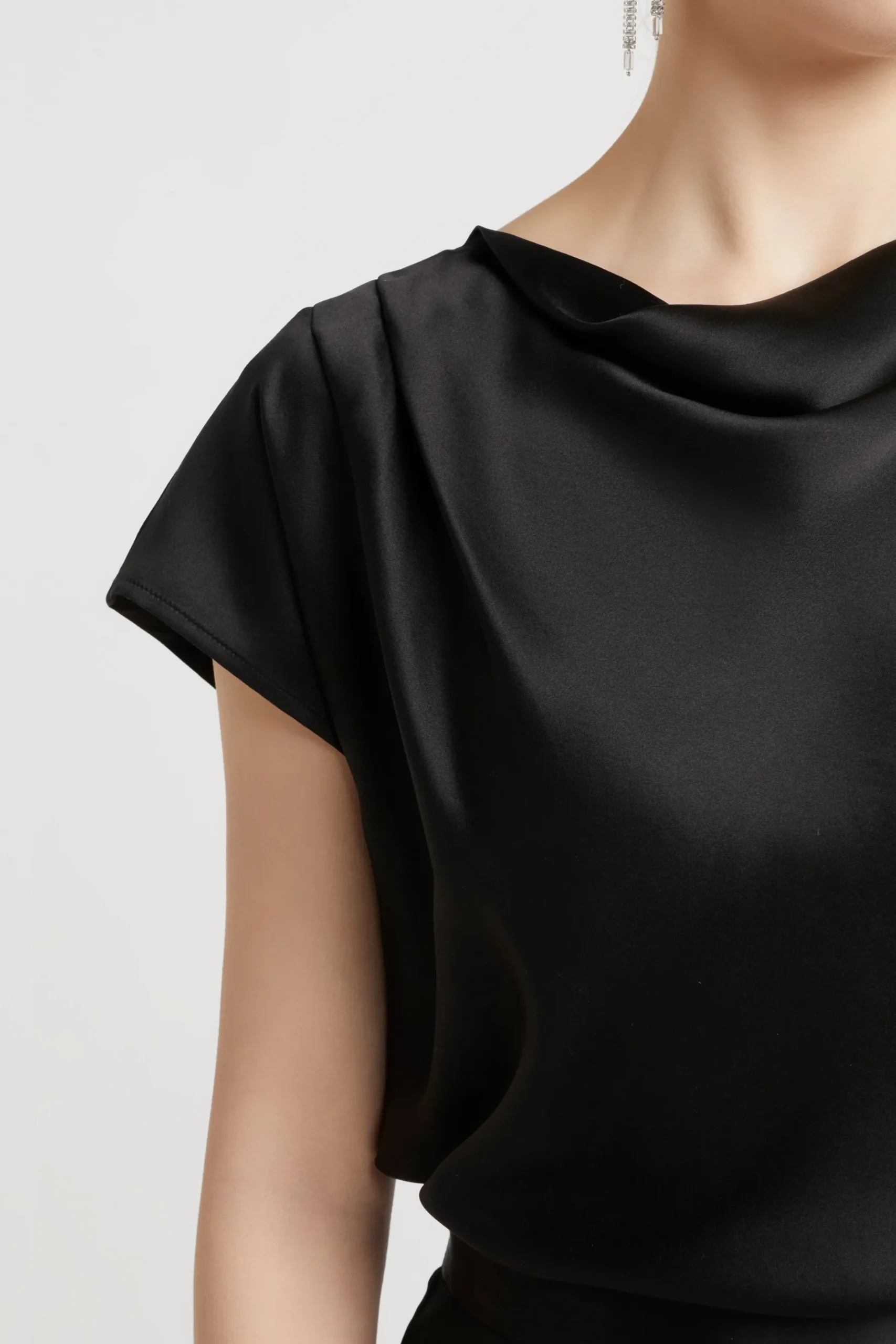 Husk Emilie top - Black