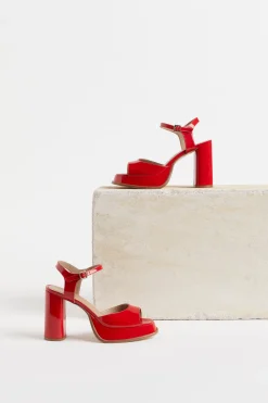 Husk EVA PLATFORM - Red Patent